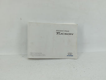 compare product 2016 Hyundai Tucson Owners Manual Book Guide OEM Used Auto Parts