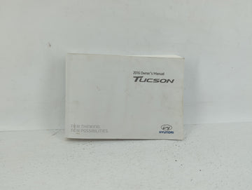 2016 Hyundai Tucson Owners Manual Book Guide OEM Used Auto Parts - Oemusedautoparts1.com