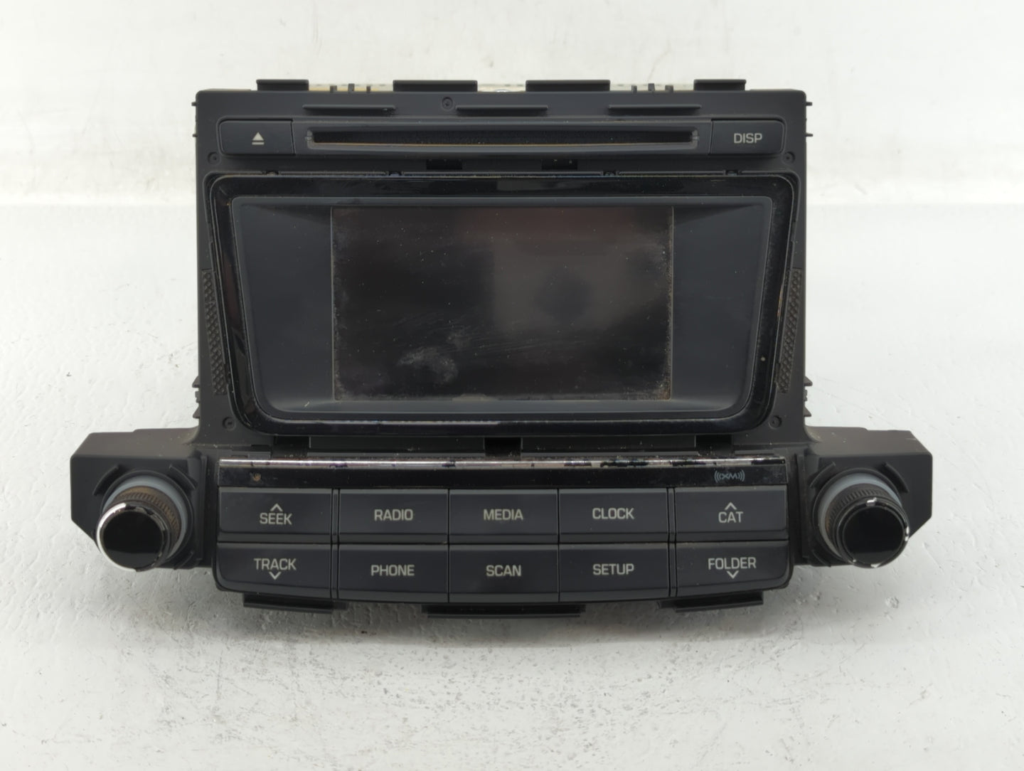 2016-2017 Hyundai Tucson Radio AM FM Cd Player Receiver Replacement P/N:96180-D31004X 96560-D33304X Fits Fits 2016 2017 OEM 