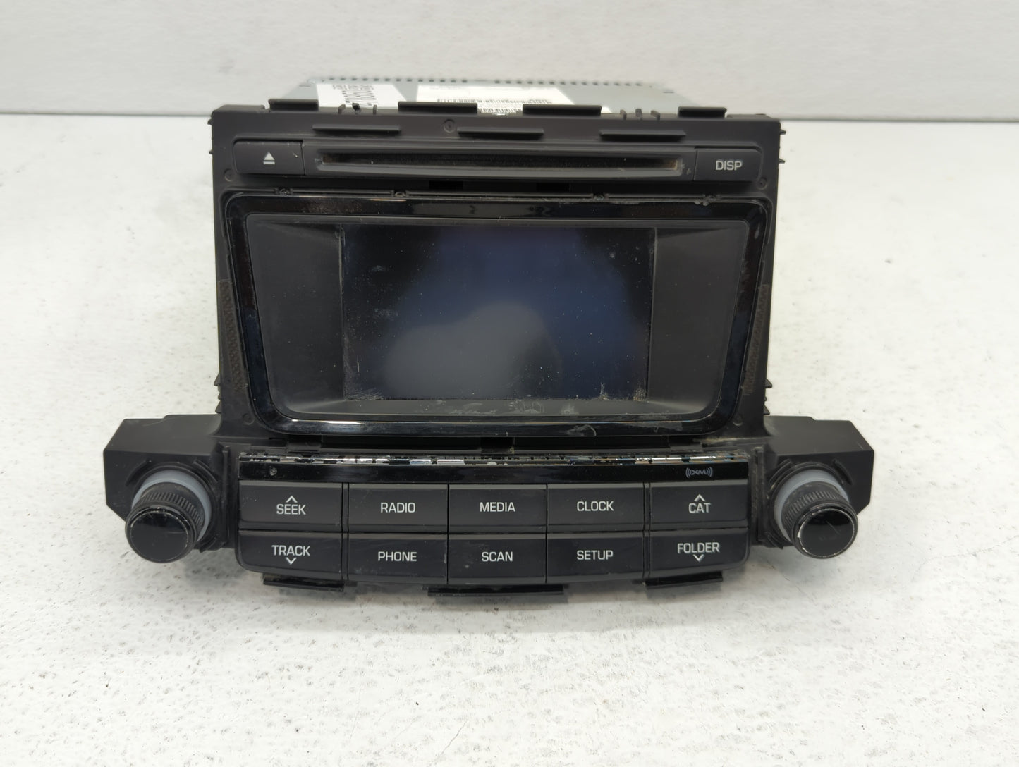 2016-2017 Hyundai Tucson Radio AM FM Cd Player Receiver Replacement P/N:96560-D33304X 96180-D31004X Fits Fits 2016 2017 OEM 