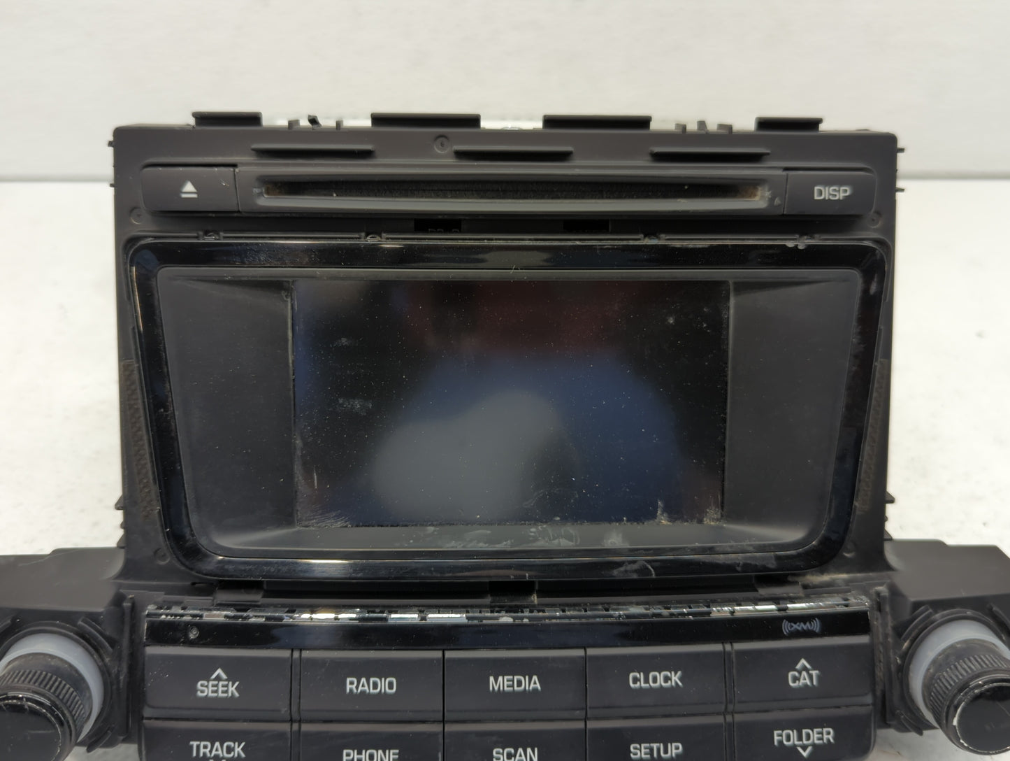 2016-2017 Hyundai Tucson Radio AM FM Cd Player Receiver Replacement P/N:96560-D33304X 96180-D31004X Fits Fits 2016 2017 OEM 