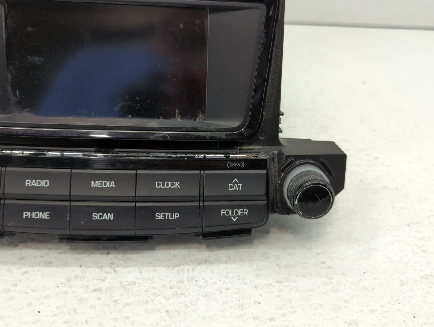 2016-2017 Hyundai Tucson Radio AM FM Cd Player Receiver Replacement P/N:96560-D33304X 96180-D31004X Fits Fits 2016 2017 OEM 