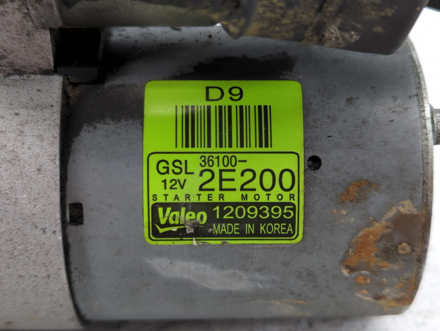 2016-2021 Hyundai Tucson Car Starter Motor Solenoid OEM P/N:36100-2E200 Fits Fits 2013 2014 2016 2017 2018 2019 2020 2021 20