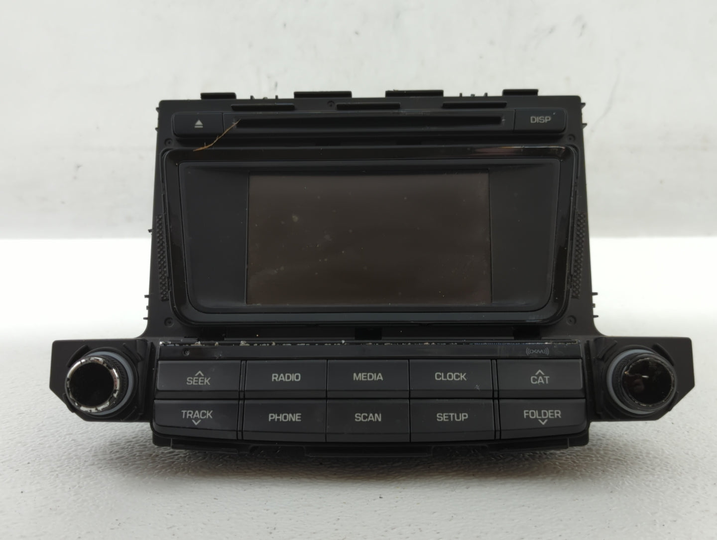 2016-2017 Hyundai Tucson Radio AM FM Cd Player Receiver Replacement P/N:96560-D33304X 96180-D31004X Fits Fits 2016 2017 OEM 