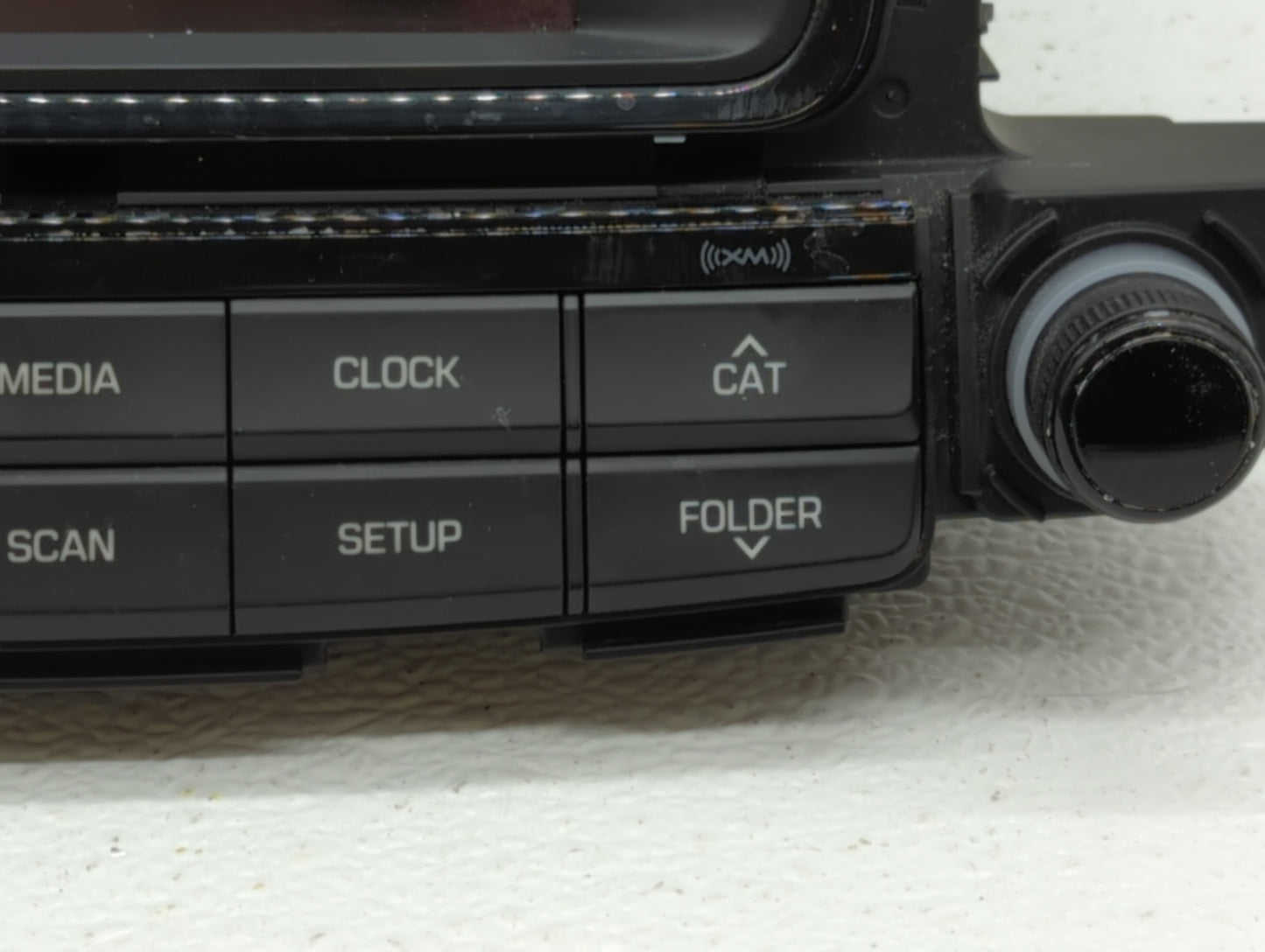 2016-2017 Hyundai Tucson Radio AM FM Cd Player Receiver Replacement P/N:96560-D33304X 96180-D31004X Fits Fits 2016 2017 OEM 