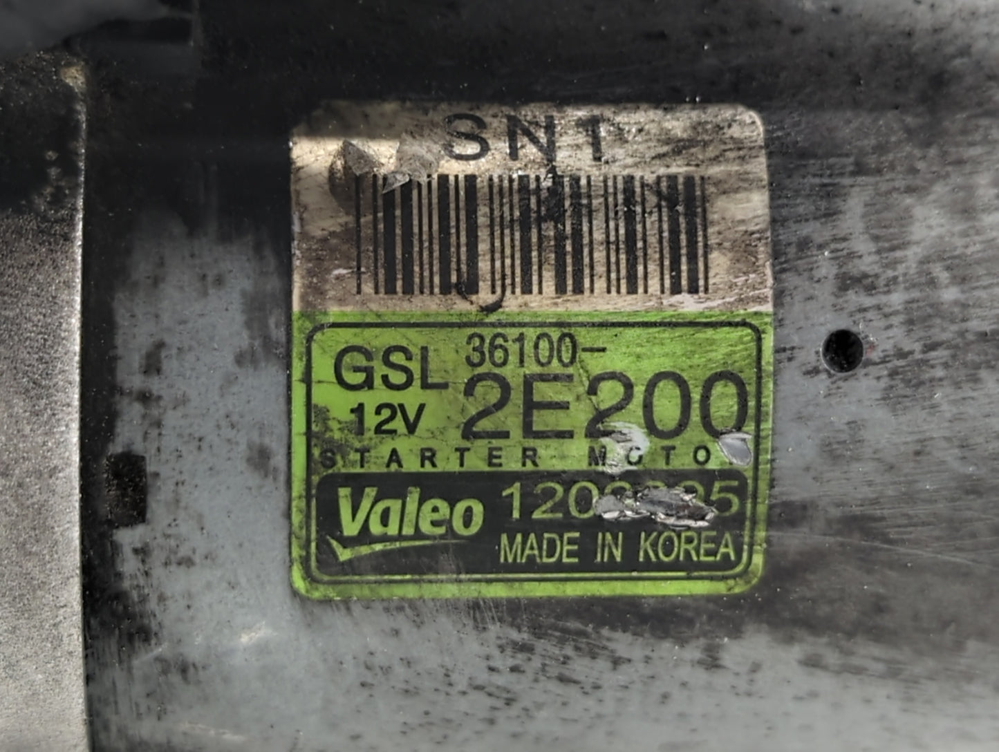 2016-2021 Hyundai Tucson Car Starter Motor Solenoid OEM P/N:36100-2E200 Fits Fits 2013 2014 2016 2017 2018 2019 2020 2021 20