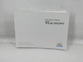 compare product 2016 Hyundai Tucson Owners Manual Book Guide OEM Used Auto Parts