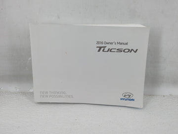 2016 Hyundai Tucson Owners Manual Book Guide OEM Used Auto Parts - Oemusedautoparts1.com