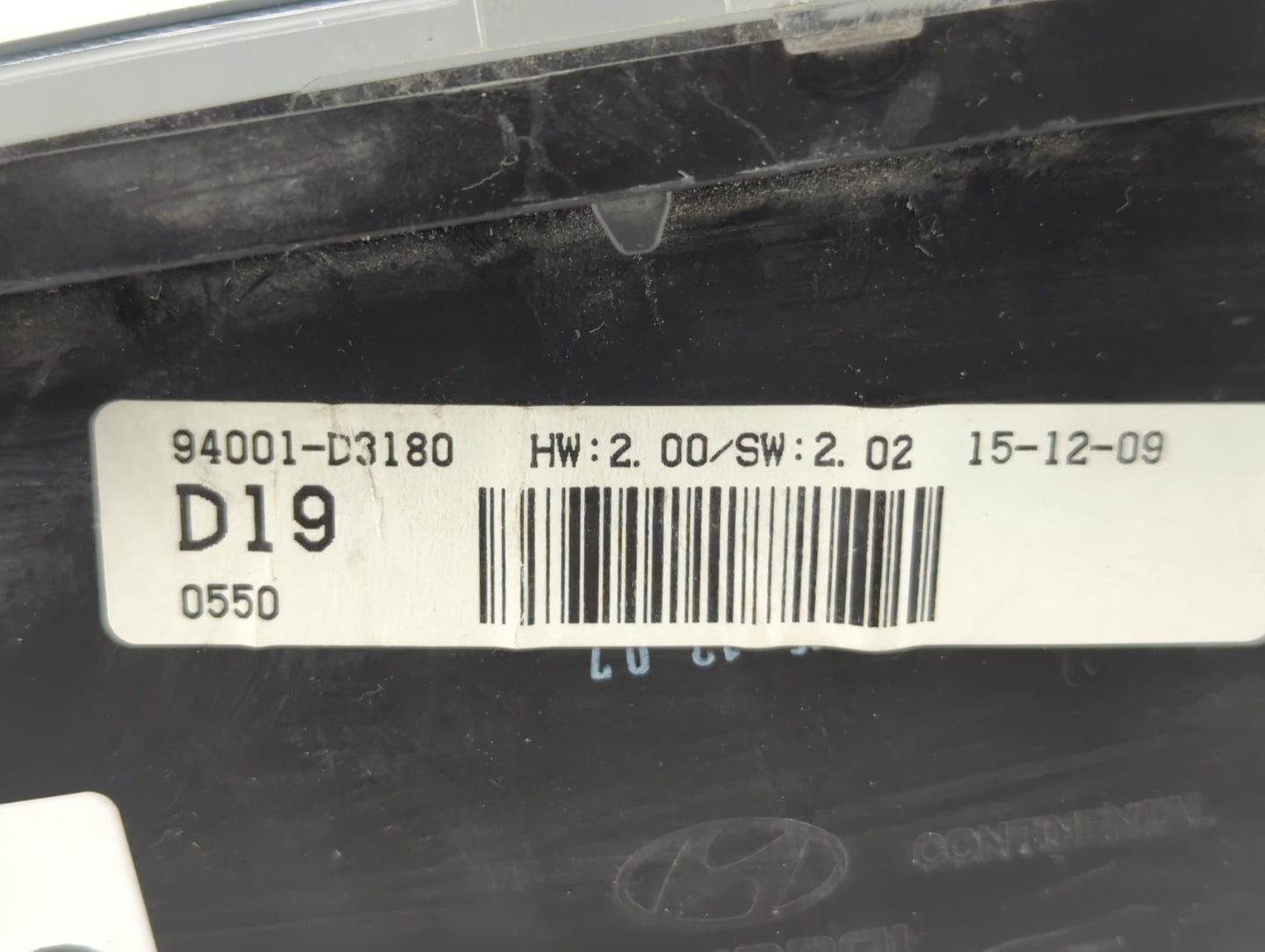 2016-2017 Hyundai Tucson Instrument Cluster Speedometer Gauges P/N:94001-D3180 Fits Fits 2016 2017 OEM Used Auto Parts - Oem