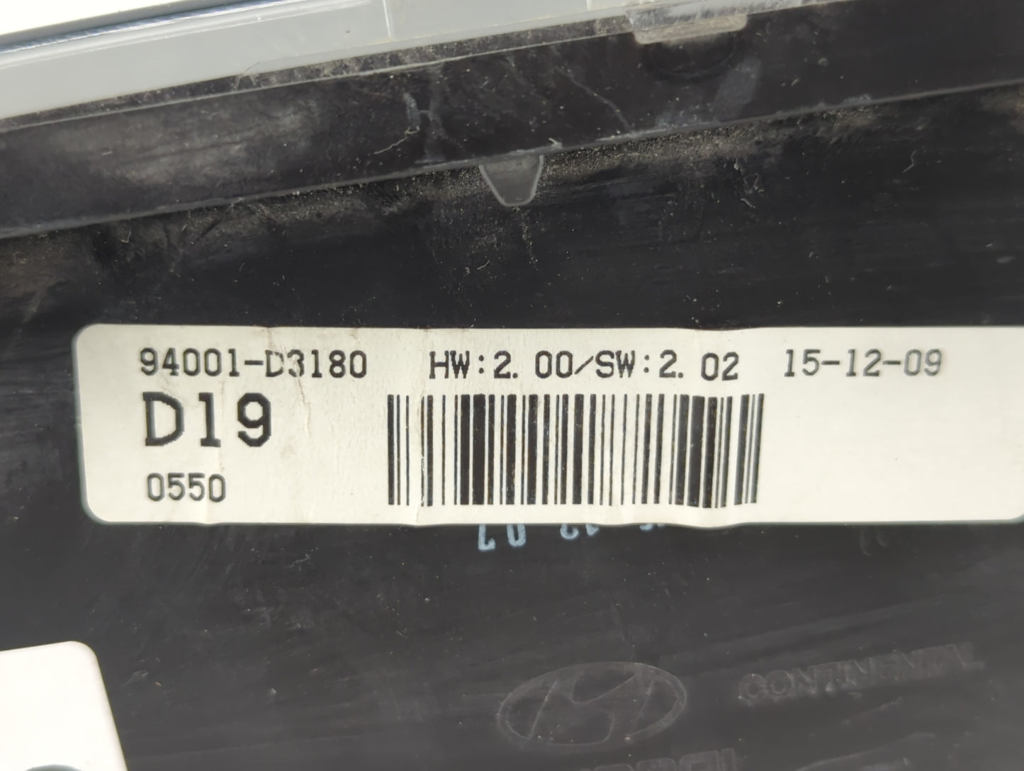 2016-2017 Hyundai Tucson Instrument Cluster Speedometer Gauges P/N:94001-D3180 Fits Fits 2016 2017 OEM Used Auto Parts - Oem