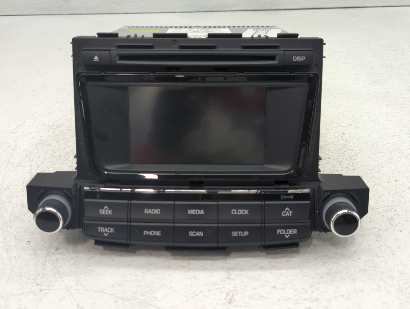 2016-2017 Hyundai Tucson Radio AM FM Cd Player Receiver Replacement P/N:96180-D31004X Fits Fits 2016 2017 OEM Used Auto Part