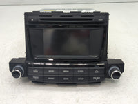 2016-2017 Hyundai Tucson Radio AM FM Cd Player Receiver Replacement P/N:96180-D31004X Fits Fits 2016 2017 OEM Used Auto Part