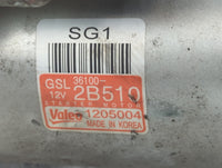 2016-2018 Hyundai Tucson Car Starter Motor Solenoid OEM P/N:36100-2B510 GSL 36100-2B51 Fits OEM Used Auto Parts - Oemusedaut
