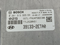 2016-2018 Hyundai Tucson PCM Engine Control Computer ECU ECM PCU OEM P/N:0 261 S13 935 39133-2ETA0 Fits Fits 2016 2017 2018 