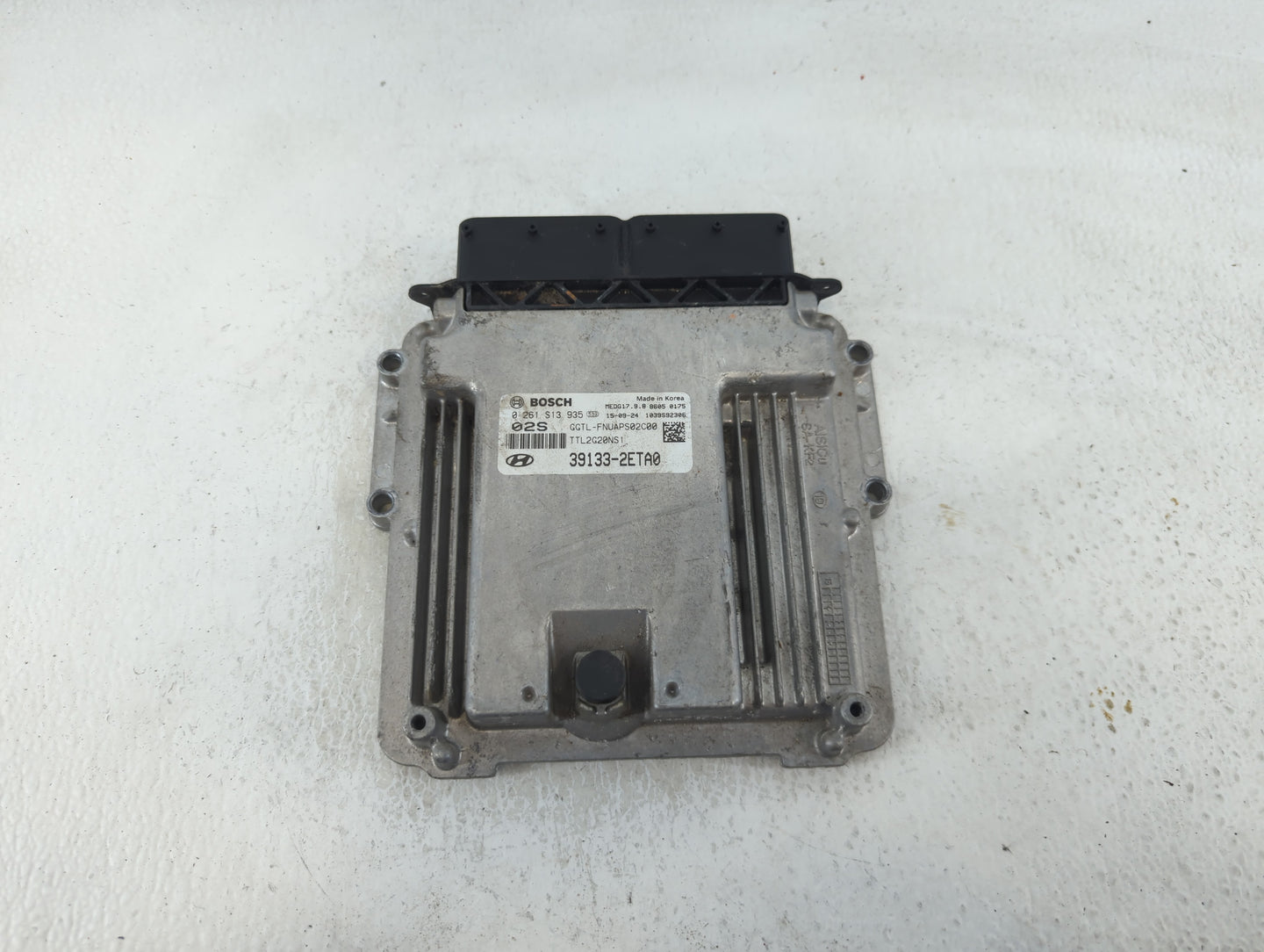 2016-2018 Hyundai Tucson PCM Engine Control Computer ECU ECM PCU OEM P/N:39133-2ETA0 Fits Fits 2016 2017 2018 OEM Used Auto 
