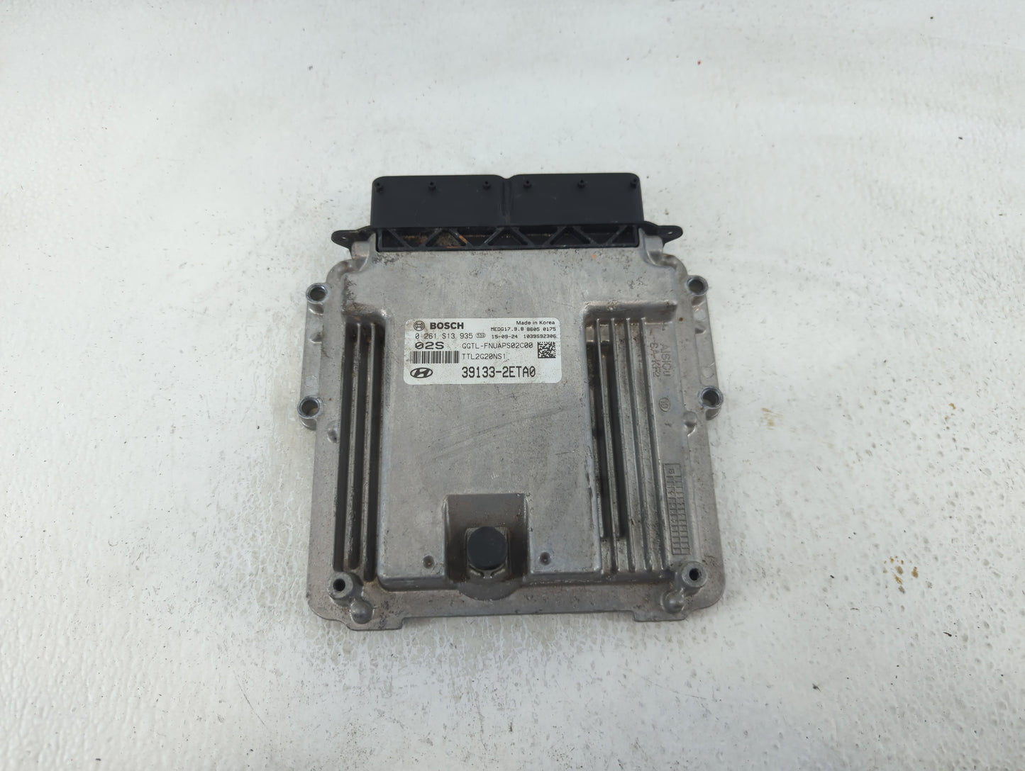 2016-2018 Hyundai Tucson PCM Engine Control Computer ECU ECM PCU OEM P/N:39133-2ETA0 Fits Fits 2016 2017 2018 OEM Used Auto 