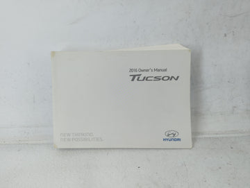 2016 Hyundai Tucson Owners Manual Book Guide P/N:GD30-EU56C OEM Used Auto Parts