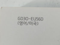 2016 Hyundai Tucson Owners Manual Book Guide P/N:GD30-EU56D OEM Used Auto Parts - Oemusedautoparts1.com