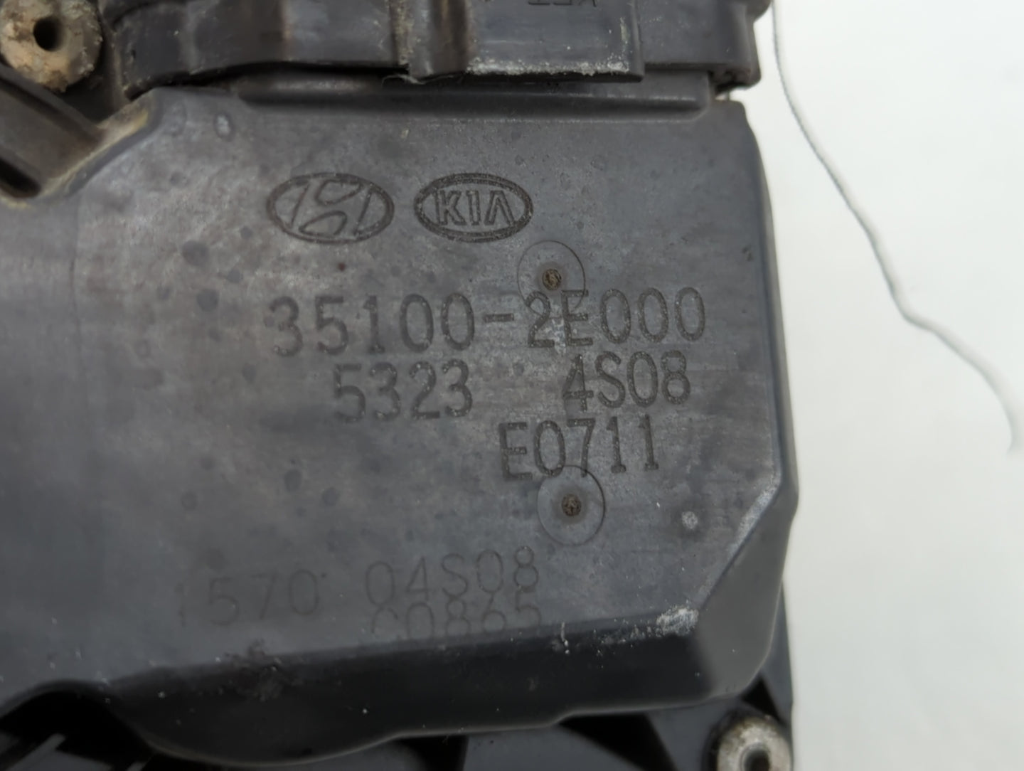 2014-2021 Hyundai Tucson Throttle Body P/N:35100-2E000 Fits Fits 2011 2012 2013 2014 2015 2016 2017 2018 2019 2020 2021 OEM 