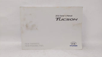 compare product 2016 Hyundai Tucson Owners Manual Book Guide OEM Used Auto Parts