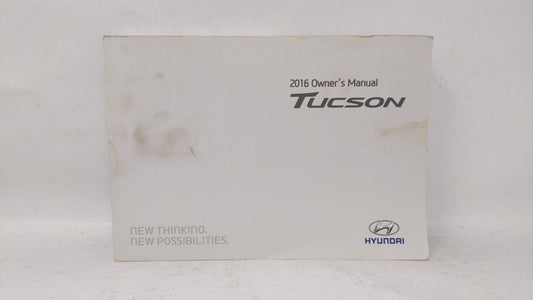2016 Hyundai Tucson Owners Manual Book Guide OEM Used Auto Parts - Oemusedautoparts1.com