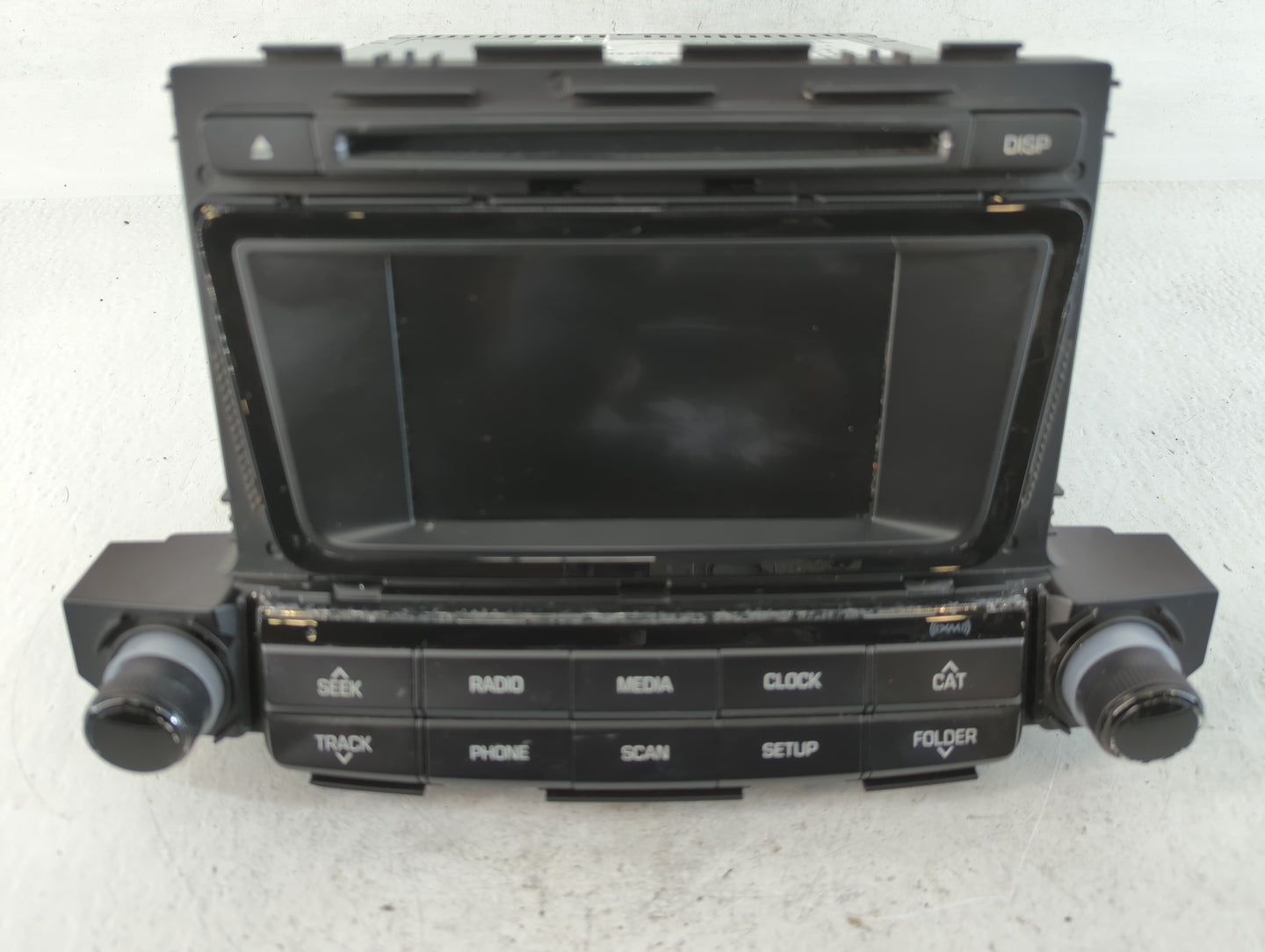 2016-2017 Hyundai Tucson Radio AM FM Cd Player Receiver Replacement P/N:96180-D31004X Fits Fits 2016 2017 OEM Used Auto Part