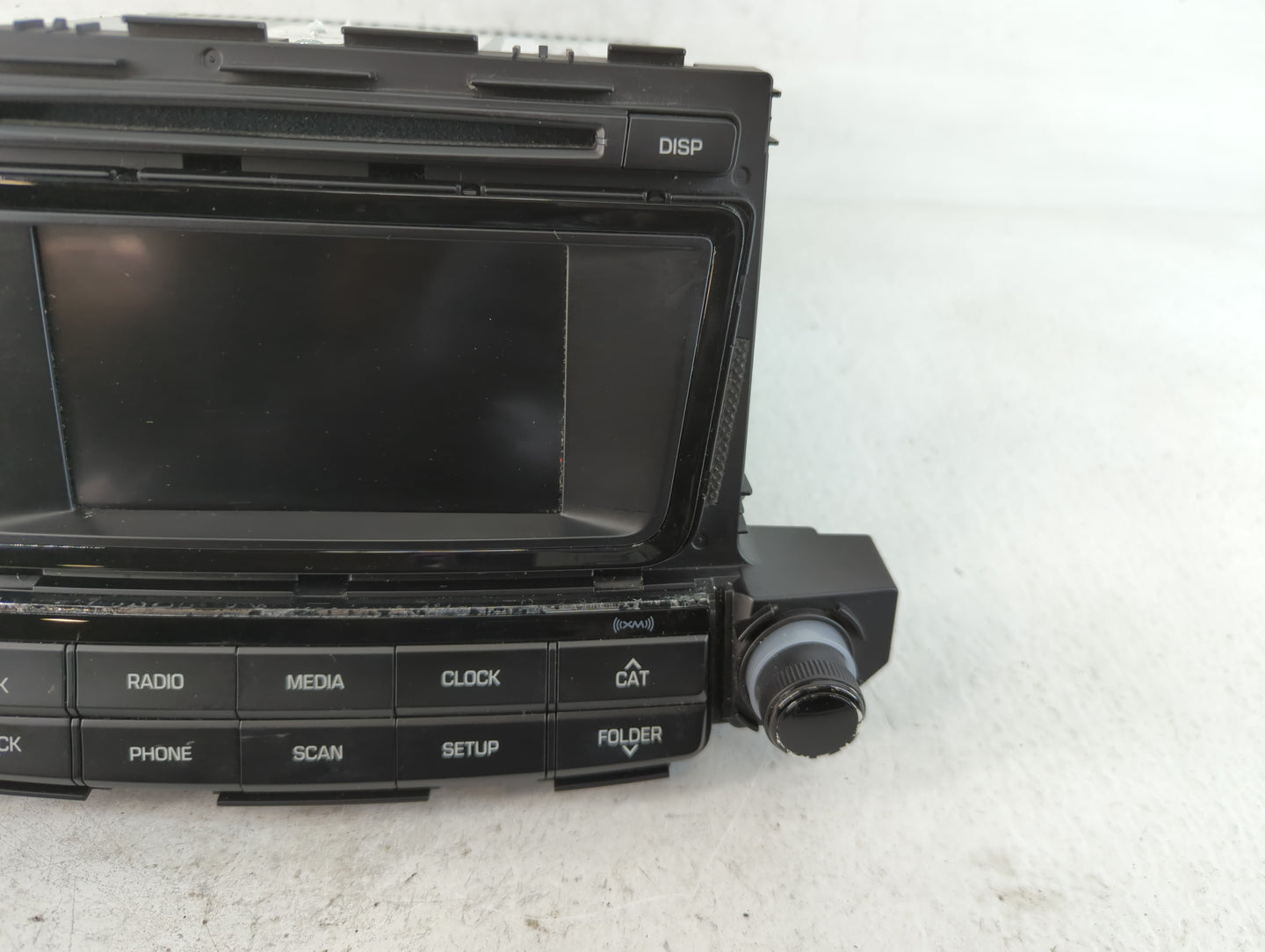 2016-2017 Hyundai Tucson Radio AM FM Cd Player Receiver Replacement P/N:96180-D31004X Fits Fits 2016 2017 OEM Used Auto Part