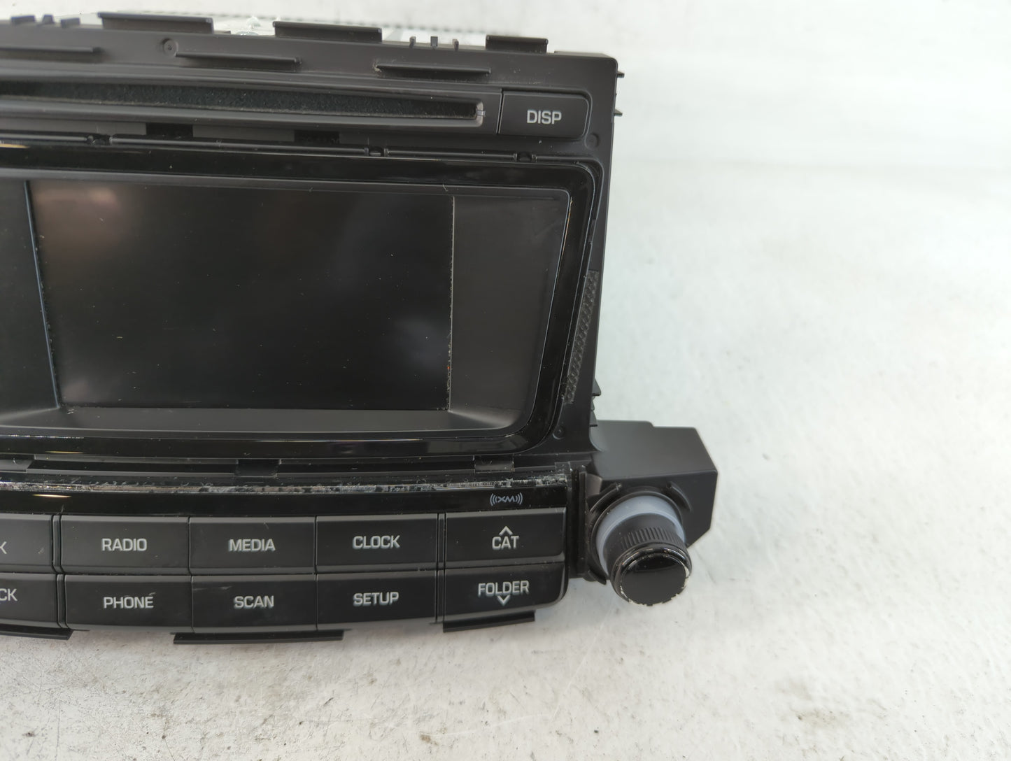 2016-2017 Hyundai Tucson Radio AM FM Cd Player Receiver Replacement P/N:96180-D31004X Fits Fits 2016 2017 OEM Used Auto Part