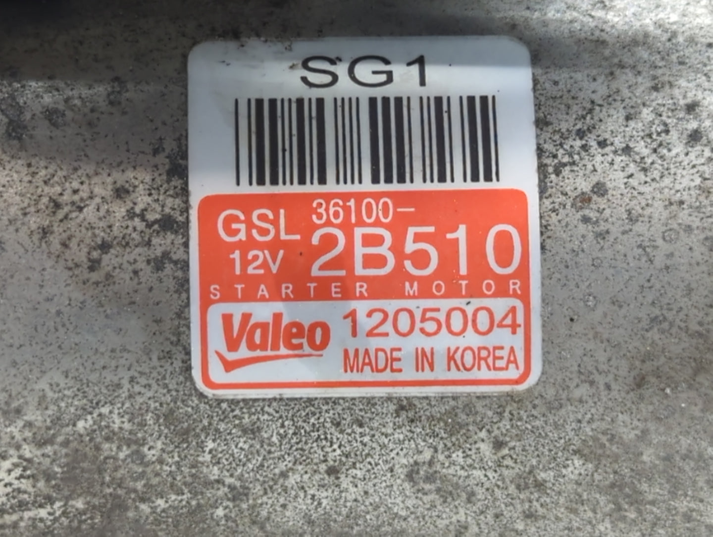 2016-2018 Hyundai Tucson Car Starter Motor Solenoid OEM P/N:36100-2B510 Fits OEM Used Auto Parts - Oemusedautoparts1.com