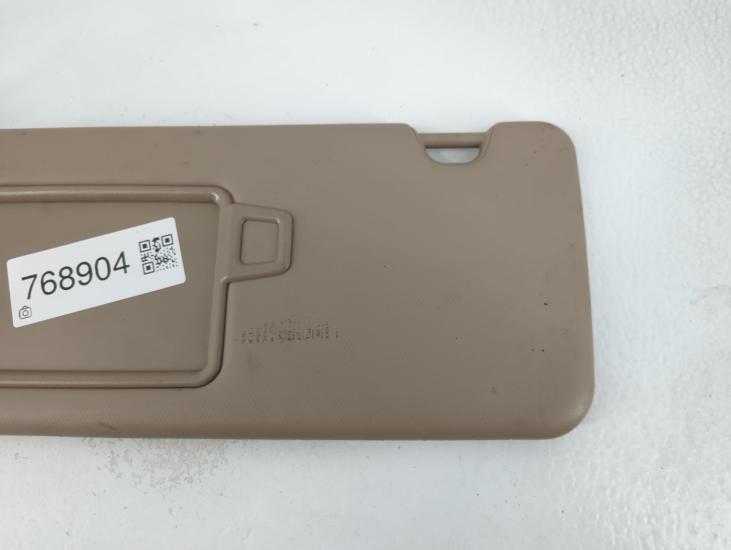 2016-2018 Hyundai Tucson Sun Visor Shade Replacement Driver Left Mirror Fits Fits 2016 2017 2018 OEM Used Auto Parts - Oemus