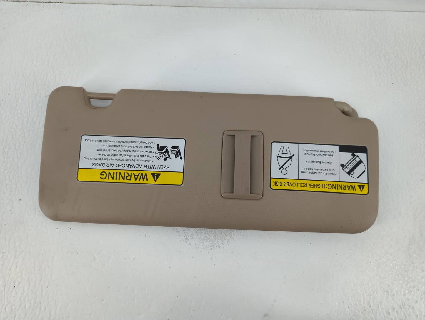 2016-2018 Hyundai Tucson Sun Visor Shade Replacement Driver Left Mirror Fits Fits 2016 2017 2018 OEM Used Auto Parts - Oemus