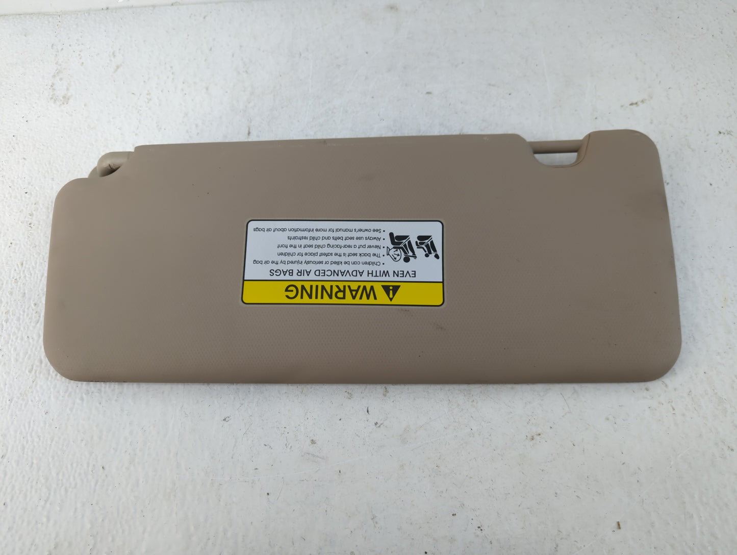 2016-2021 Hyundai Tucson Sun Visor Shade Replacement Passenger Right Mirror Fits Fits 2016 2017 2018 2019 2020 2021 OEM Used