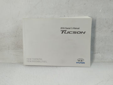 2016 Hyundai Tucson Owners Manual Book Guide P/N:GD30-EU64M OEM Used Auto Parts