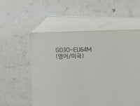 2016 Hyundai Tucson Owners Manual Book Guide P/N:GD30-EU64M OEM Used Auto Parts - Oemusedautoparts1.com