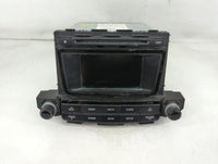 2016-2017 Hyundai Tucson Radio AM FM Cd Player Receiver Replacement P/N:96180-D31004X Fits Fits 2016 2017 OEM Used Auto Part