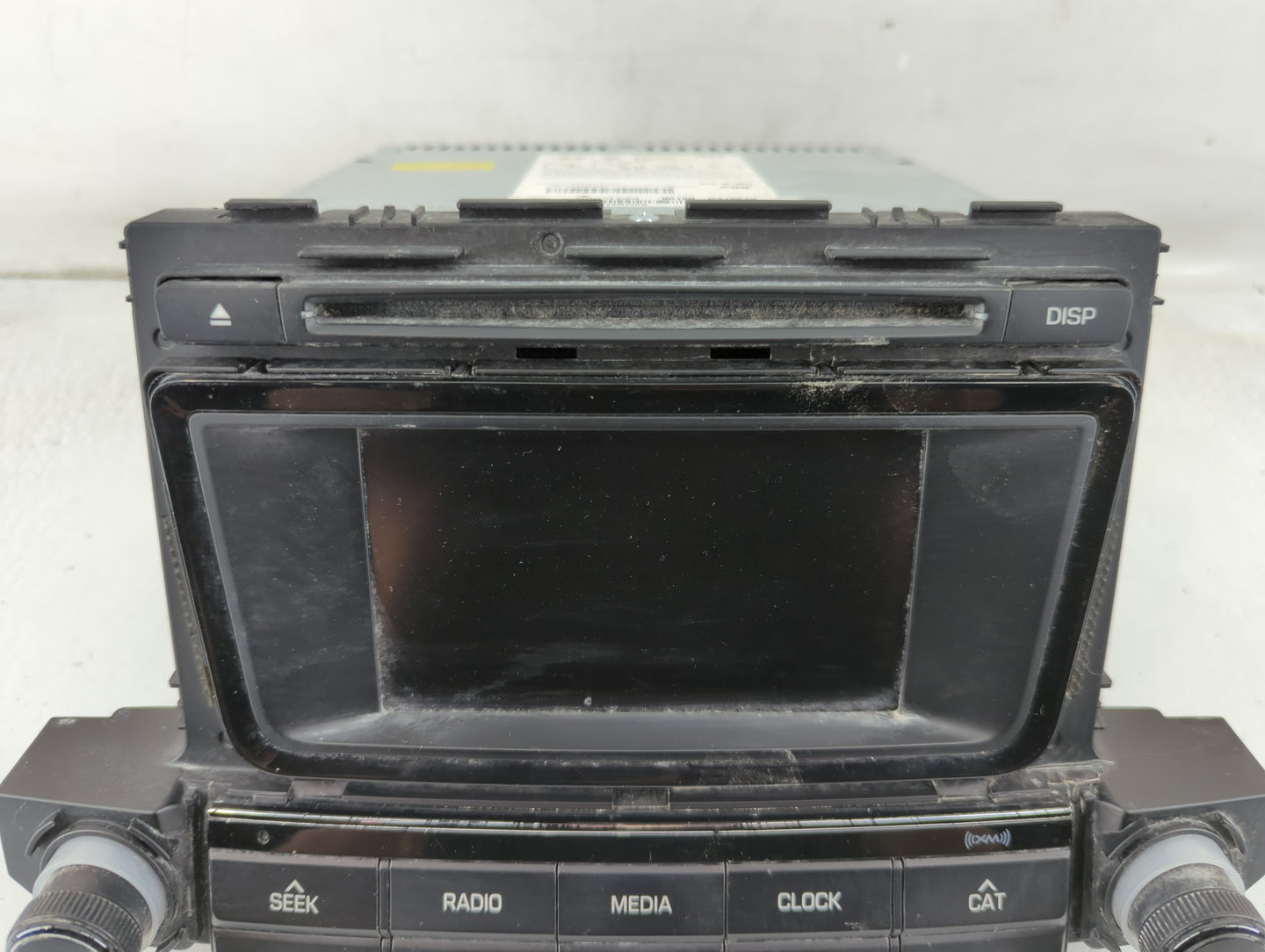 2016-2017 Hyundai Tucson Radio AM FM Cd Player Receiver Replacement P/N:96180-D31004X Fits Fits 2016 2017 OEM Used Auto Part
