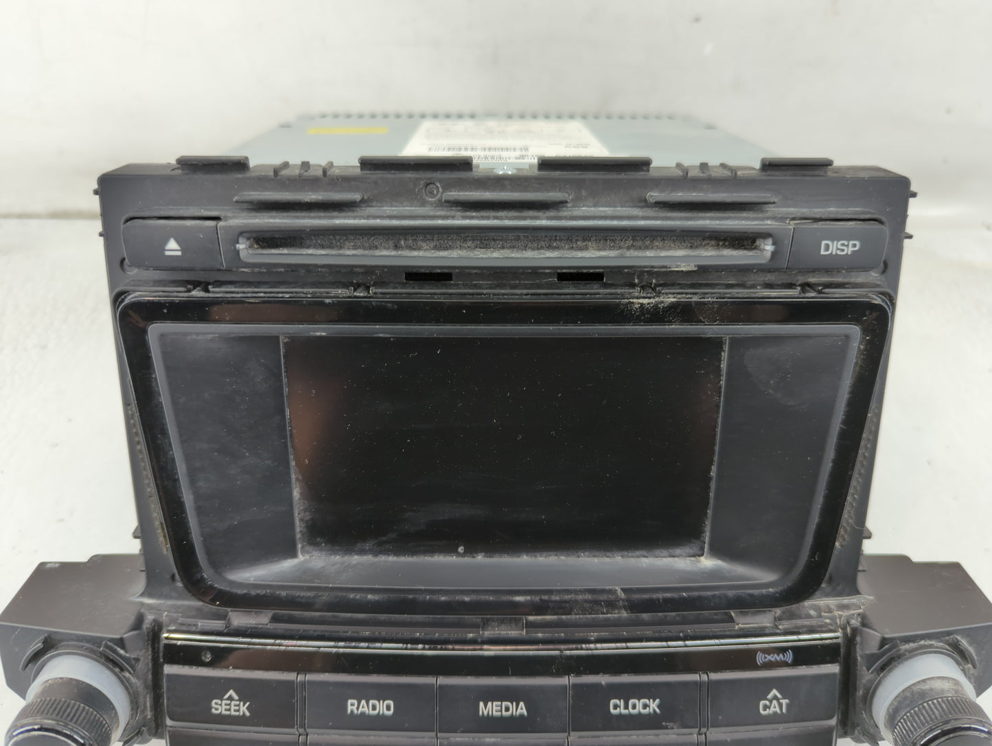 2016-2017 Hyundai Tucson Radio AM FM Cd Player Receiver Replacement P/N:96180-D31004X Fits Fits 2016 2017 OEM Used Auto Part