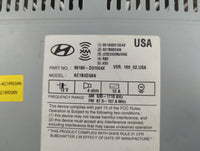 2016-2017 Hyundai Tucson Radio AM FM Cd Player Receiver Replacement P/N:96180-D31004X Fits Fits 2016 2017 OEM Used Auto Part