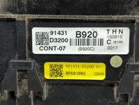 2016-2018 Hyundai Tucson Fusebox Fuse Box Panel Relay Module P/N:91431 D3200 Fits Fits 2016 2017 2018 OEM Used Auto Parts - 