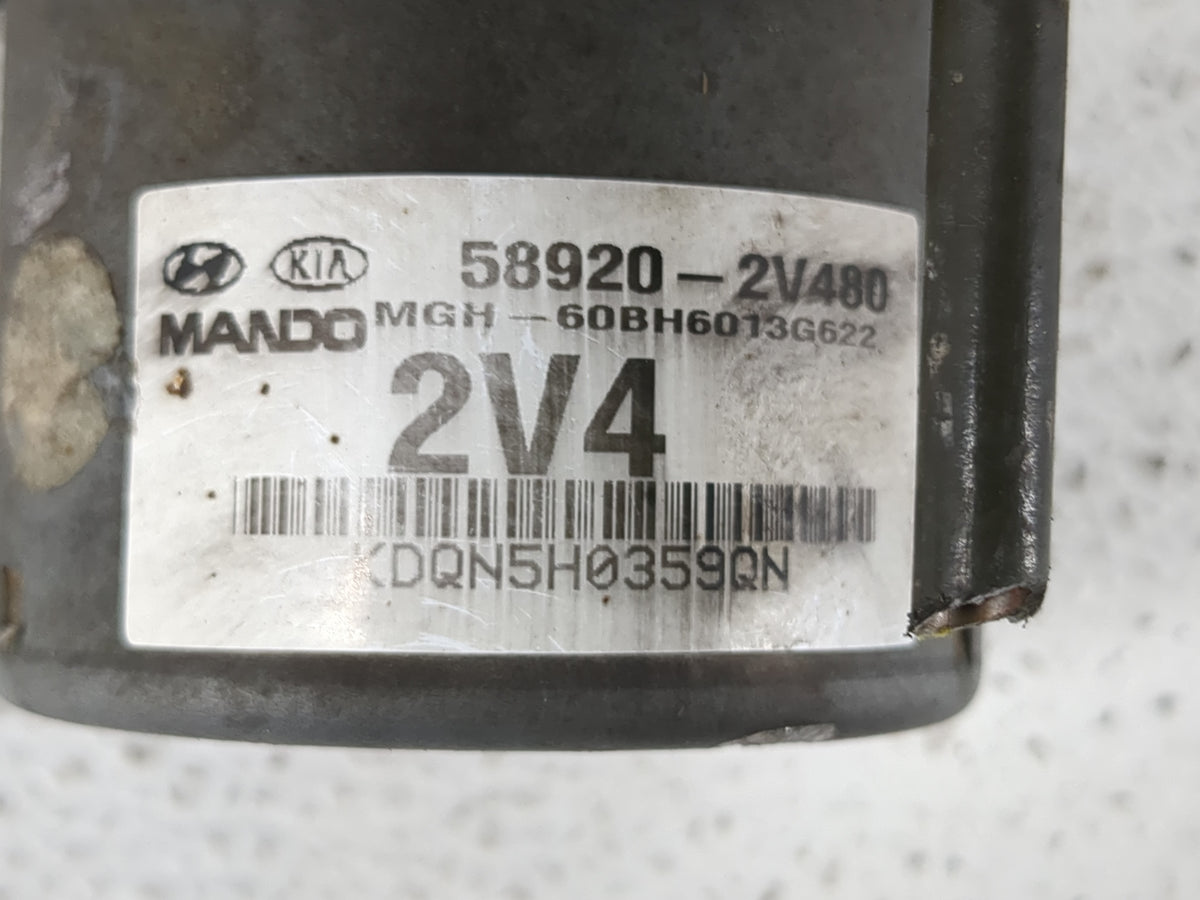 2015-2017 Hyundai Veloster Anti-Lock Brake ABS Pump Module Actuator OEM P/N:58920-2V480 Fits Fits 2015 2016 2017 OEM Used Au