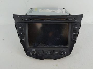 2014-2017 Hyundai Veloster Radio AM FM Cd Player Receiver Replacement P/N:96560-2V731 Fits Fits 2014 2015 2016 2017 OEM Used