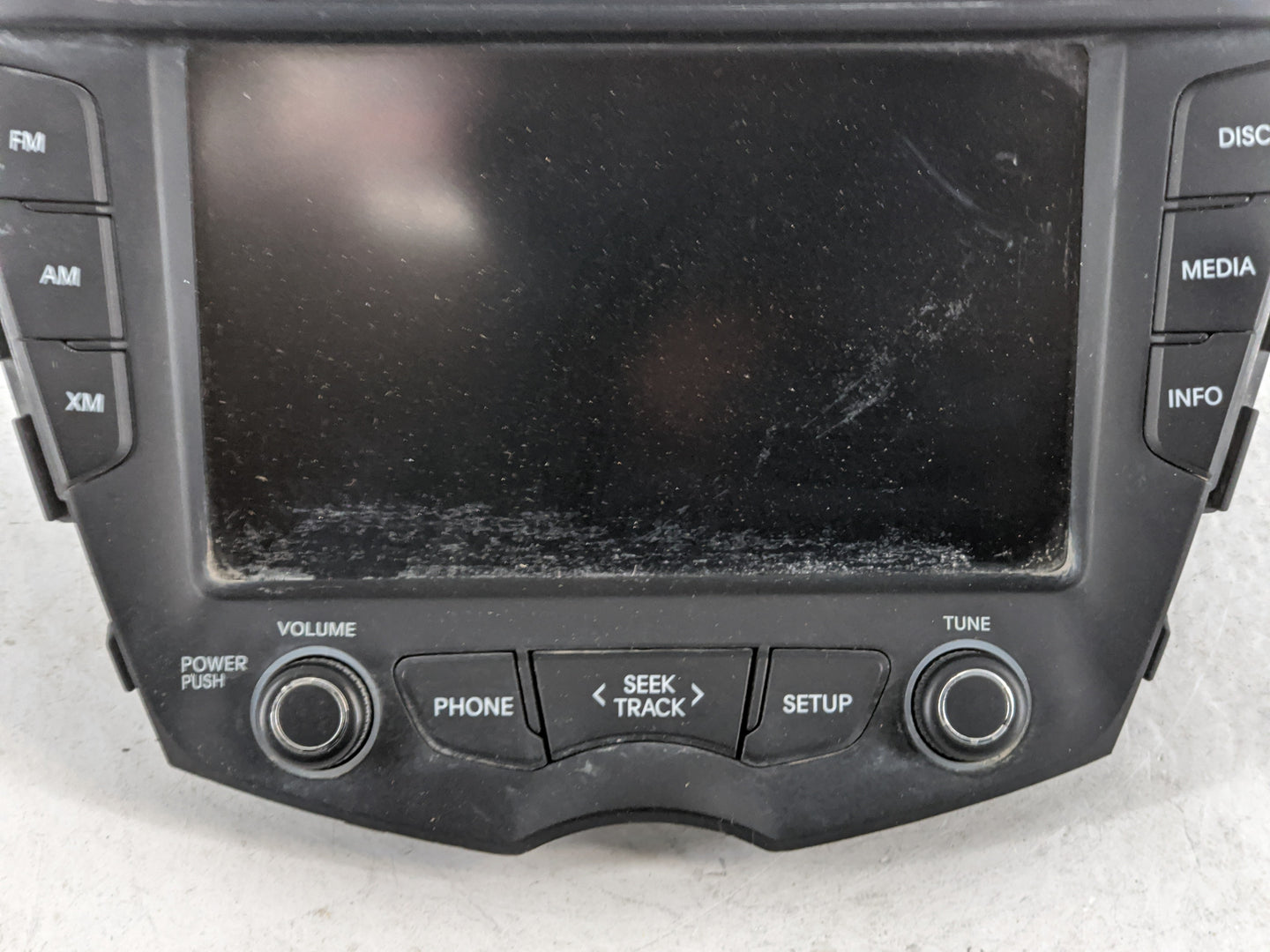 2014-2017 Hyundai Veloster Radio AM FM Cd Player Receiver Replacement P/N:96560-2V731 Fits Fits 2014 2015 2016 2017 OEM Used