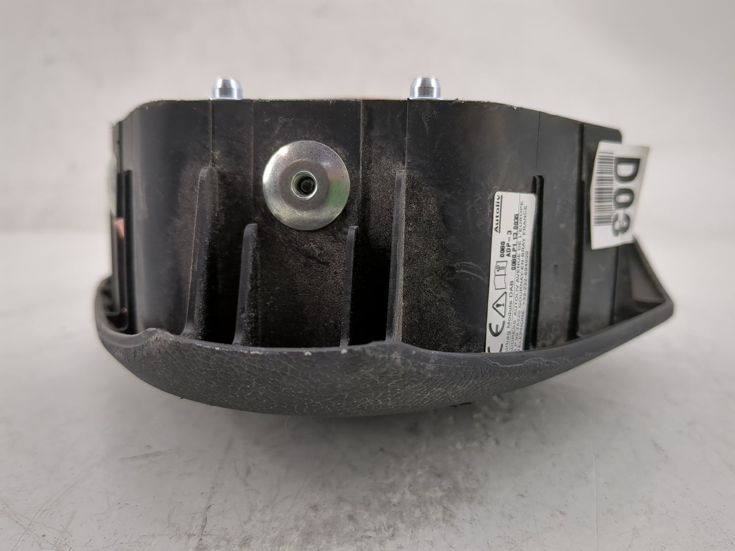 2012-2017 Hyundai Veloster Air Bag Driver Left Steering Wheel Mounted Fits Fits 2012 2013 2014 2015 2016 2017 OEM Used Auto 