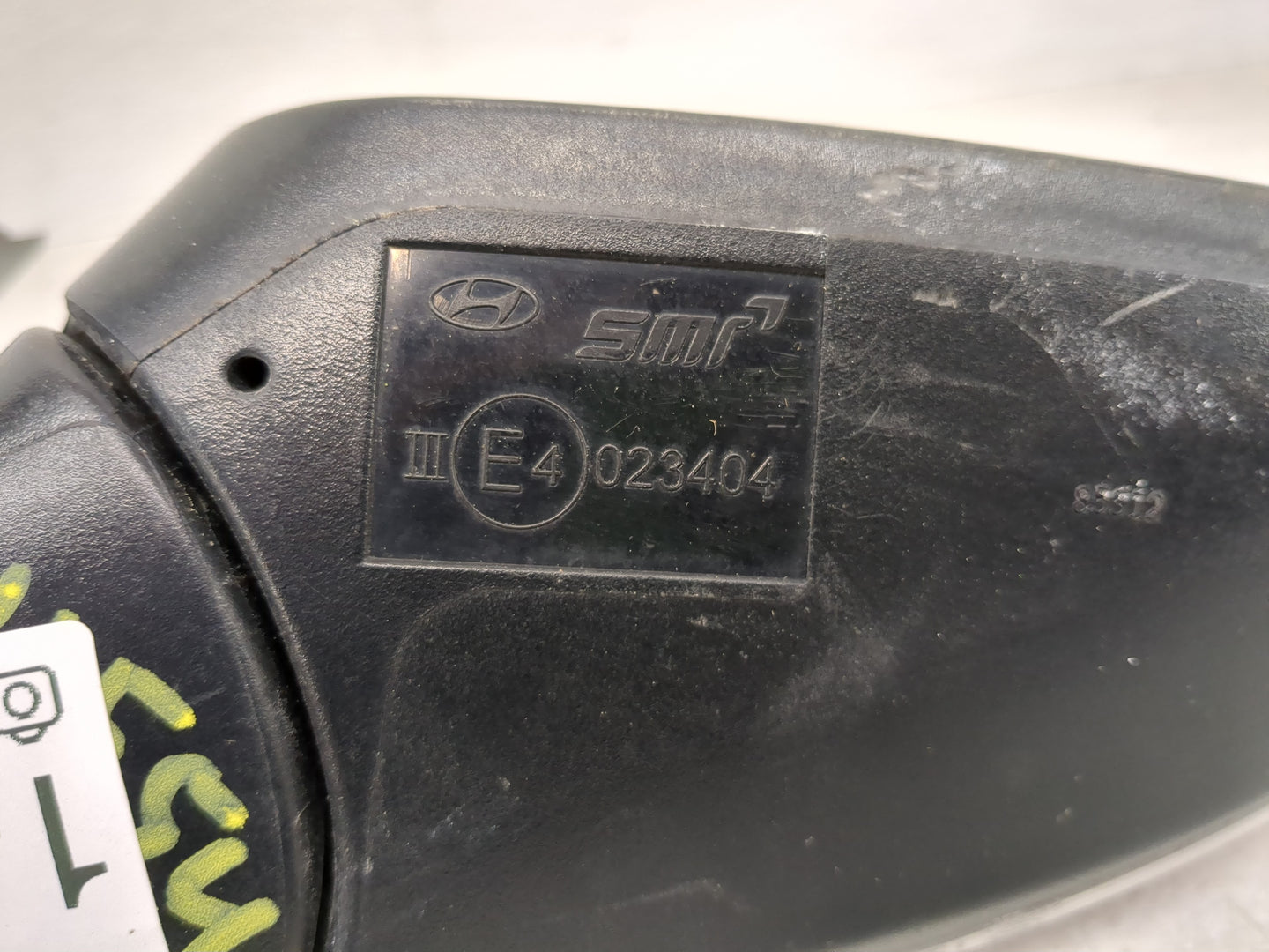 2014-2017 Hyundai Veloster Passenger Side View Mirror - Right Door Mirror OEM Used - Oemusedautoparts1.com