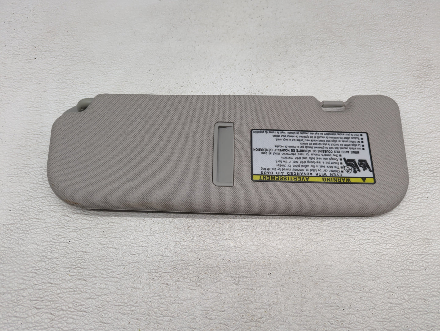 2016-2017 Hyundai Veloster Sun Visor Shade Replacement Passenger Right Mirror Fits Fits 2016 2017 OEM Used Auto Parts - Oemu