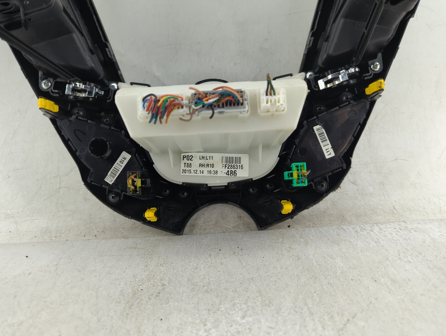 2016-2017 Hyundai Veloster Climate Control Module Temperature AC/Heater Replacement Fits Fits 2016 2017 OEM Used Auto Parts 