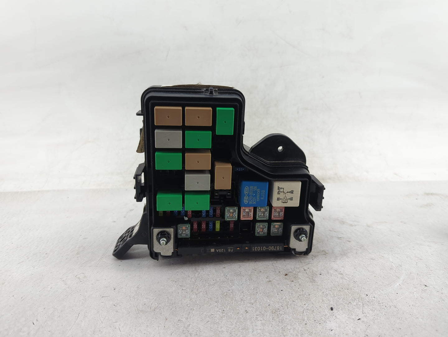 2015-2017 Hyundai Veloster Fusebox Fuse Box Panel Relay Module P/N:91236 2V039 Fits Fits 2015 2016 2017 OEM Used Auto Parts 