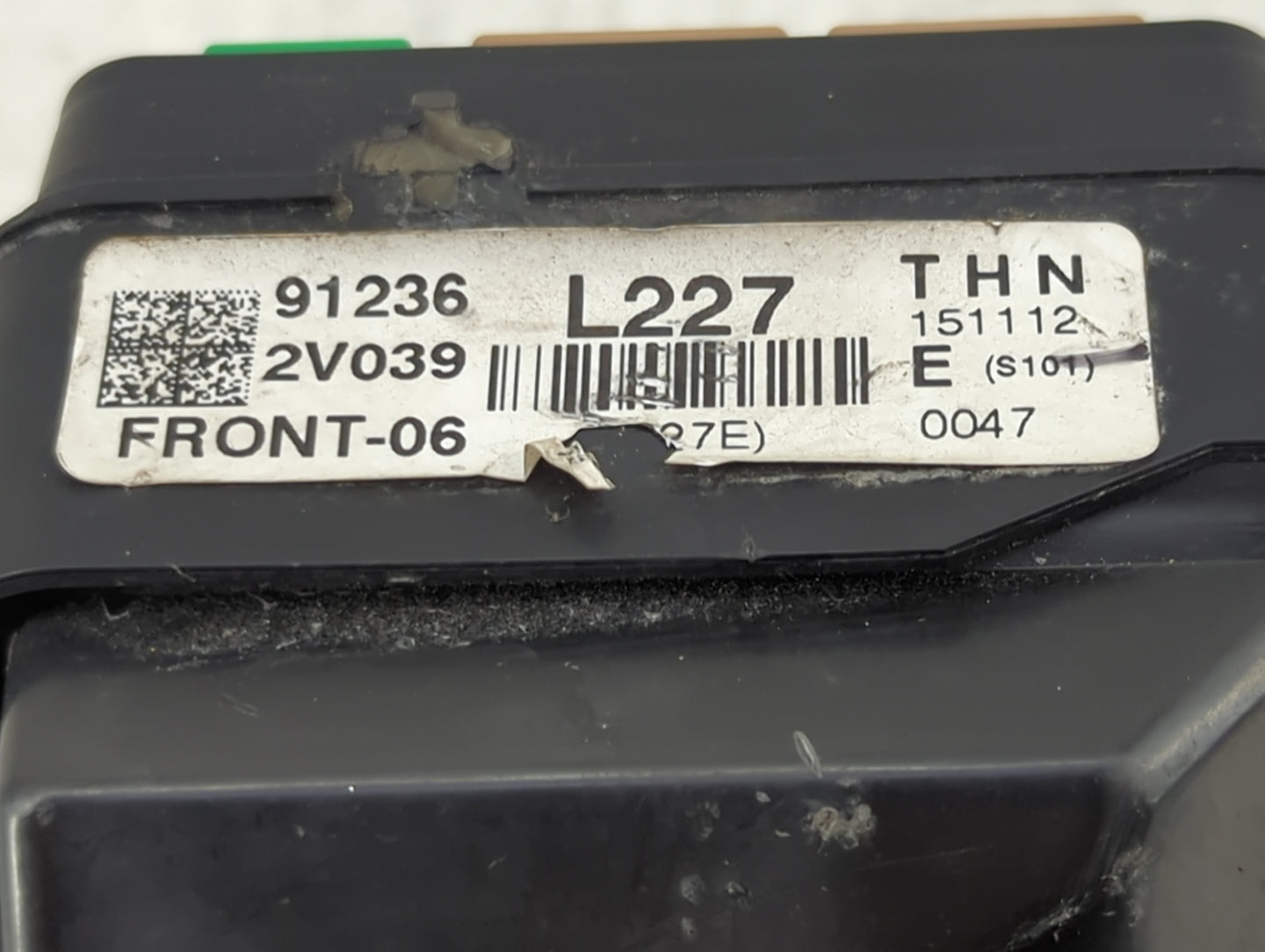 2015-2017 Hyundai Veloster Fusebox Fuse Box Panel Relay Module P/N:91236 2V039 Fits Fits 2015 2016 2017 OEM Used Auto Parts 
