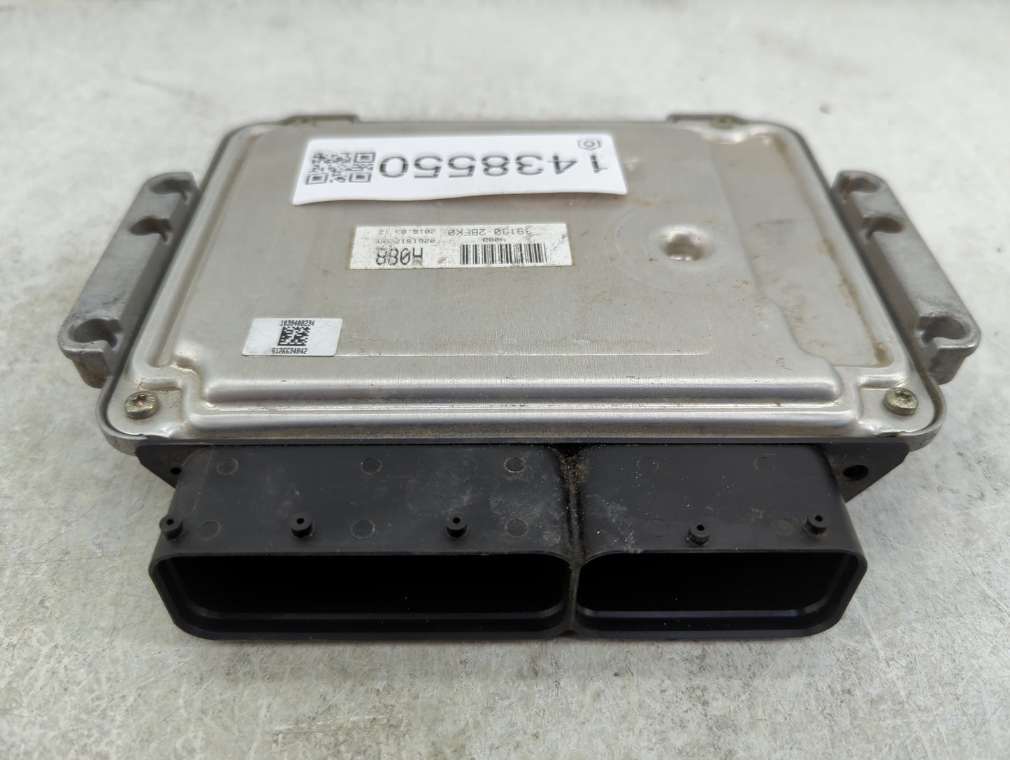 2016 Hyundai Veloster PCM Engine Control Computer ECU ECM PCU OEM P/N:39131-2BFK0 0261S12080, 39130-2BFK0 Fits OEM Used Auto