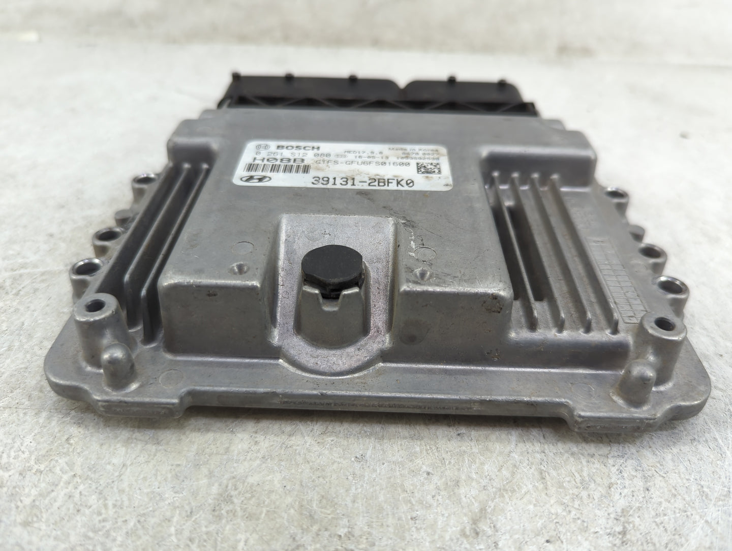 2016 Hyundai Veloster PCM Engine Control Computer ECU ECM PCU OEM P/N:39131-2BFK0 0261S12080, 39130-2BFK0 Fits OEM Used Auto